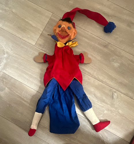 Handpuppe clown kasper aus - handpuppe,