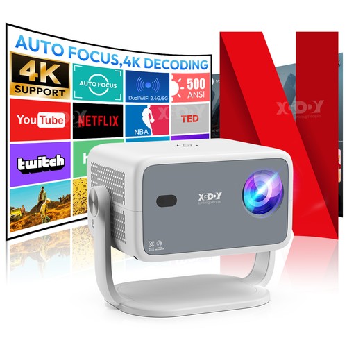 Xgody projektor 25000lms - projektor,