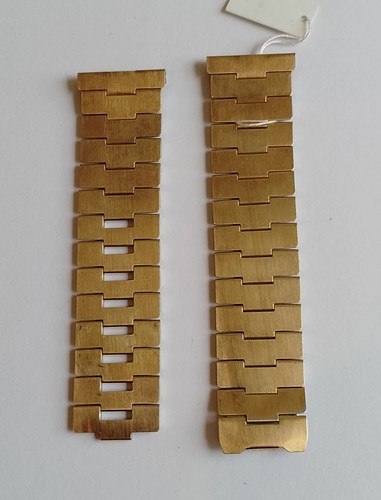 Uhrenarmband 20mm neu - uhrenarmband, gold