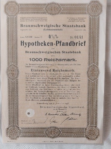 Hypotheken pfandbrief 1000 - hypotheken-, pfandbrief.