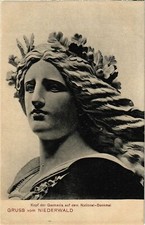 AK AK Rüdesheim Nationaldenkmal Kopf der Germany GERMANY (894945)