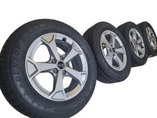 Original Audi Q3 F3 Winter Felgen 215 65 17 Zoll Dunlop Räder Winterreifen