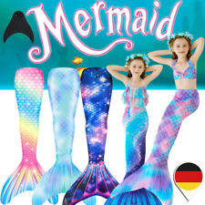 Kids Mädchen Meerjungfrau Schwanzflosse Monoflosse Schwimmschwanz Schwimmen 2025