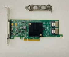 LSI 9207-8i Broadcom 6G SATA SAS HBA PCIe x8 Avago LSI00301 ZFS IT Mode unRaid