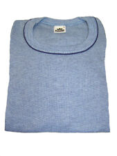 Herren Unterhemd halbarm Winterfit Pulljacke mit Paspel von Götzburg, Farbe blau