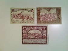 Notgeld, Kreuzen, 10/20 und 50