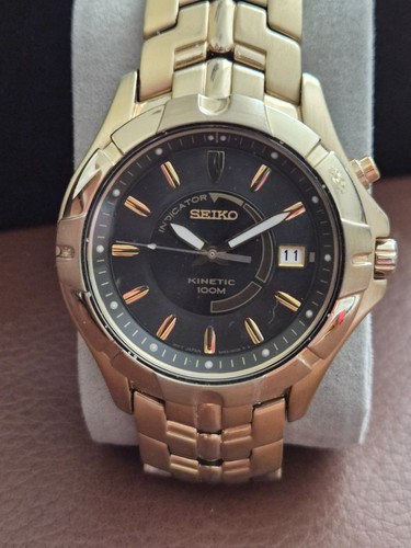 Seiko kinetic 100m 5m62 - 100m, 5m62-0bt0