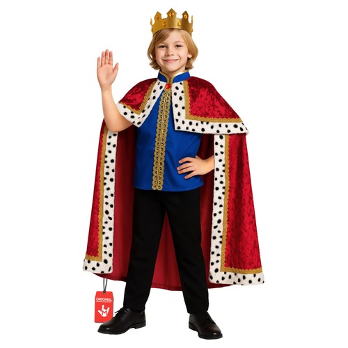 Kinder könig kostüm krone - kostüm,