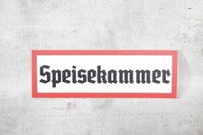 Schild Speisekammer Wegweiser