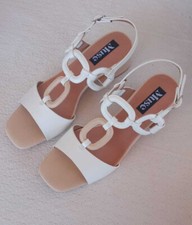 Schuhe Sandalen Sommer creme