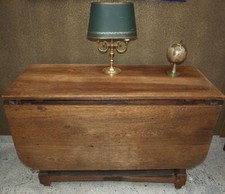 Antiker Klapptisch Esstisch Konsole.Gateleg Tisch ca 18./19. Jahrhundert, Eiche