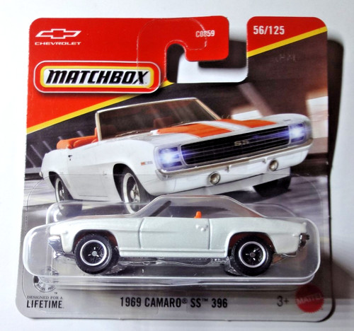 Matchbox 1969 camaro ss - matchbox,