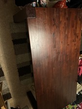 Esstisch für 8 Personen Vollholz Massiv Esstisch Wohnzimmer Holz Esszimmertisch