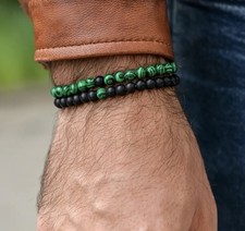 2x Armband Edelsteine Onyx