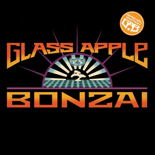 Glass apple bonzai - glass,