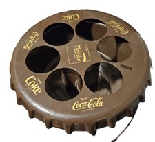 Coca Cola Flaschenkühler Dosenkühler braun mit  1 Kühlakku 70er Jahre