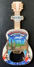 Hamburg Hardrockcafe Magnet Gitarren Bottle Top Zustand