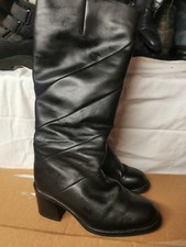 Kraus Austria Lammfell Winterstiefel Gr 40 Schwarz. Wie NEU! 