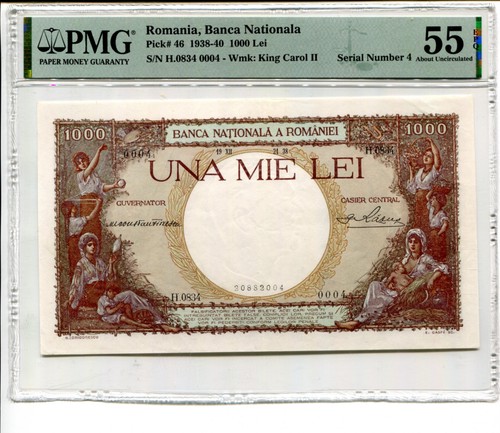 Rumanien 1000 lei 1938 - rumanien,