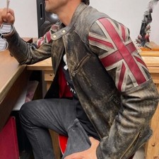 Men's Biker Jacket Union Jack
