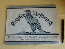 Werbung für kupfertiefdruck - werbung,