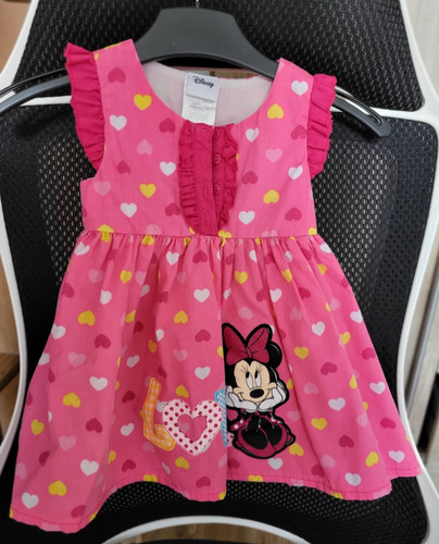 Micky mouse kleid - rosa, von