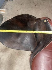 Vintage Leder Pferdesattel