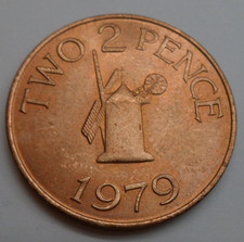 Guernsey 2 New Pence, 1979 ##
