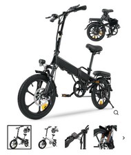 16 Zoll E Bike Pedelec Cityräder Elektrofahrrad 250W 36V  Klapprad