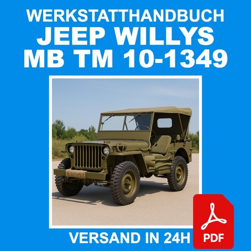 Werkstatthandbuch jeep willys - werkstatthandbuch,