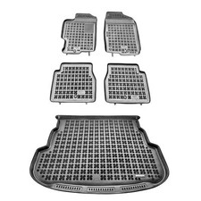 Satz Fußmatten und Matte für