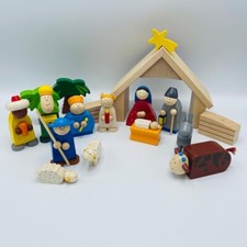 Haba Weihnachtskrippe Krippe Kinderkrippe Spielkrippe 8200 Top Zustand Grippe