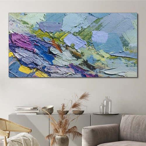 Malerei abstrakte kunst 140x70 - abstrakte,