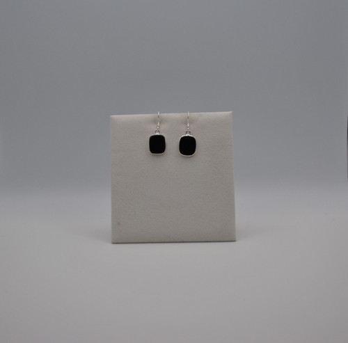 Silber ohrhänger schwarz - in,