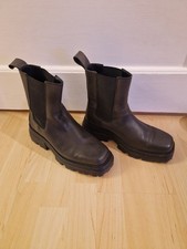 Copenhagen - halbhohe Chelsea-Boots / Stiefel offblack CPH194 - Größe 40