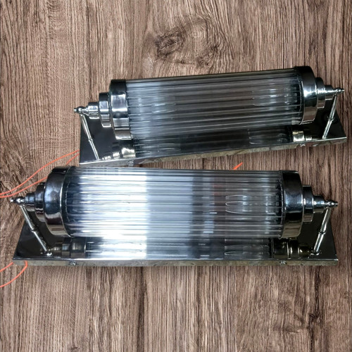 Vintage art deco glasstange - deco,