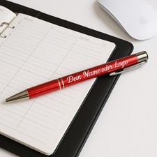 Exklusiver Metall-Kugelschreiber mit individueller Gravur – Dein Name, Dein Logo