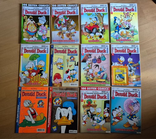 12x donald duck - duck, sonderheft