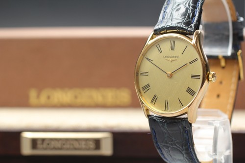 Near mint longines l847 gold - near,