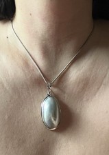 Silber 925 Mabe Perle