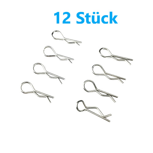 12x karosserieklammern - 12x,