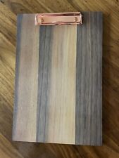 Klemmbrett A4 Holz, Klemme Rose Optik, sehr gute Qualität