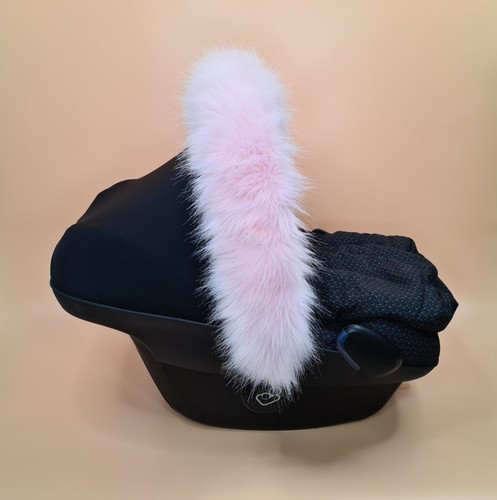 Luxus kunstfell kinderwagen - kunstfell,