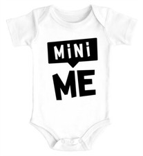 Baby Body Mini-Me Aufdruck Bio-Baumwolle Jungen & Mädchen MoonWorks®