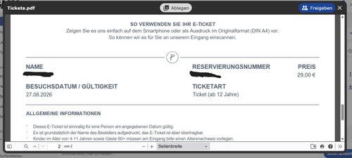Eintrittskarten - 2,