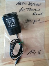 leistungsstarkes Netzteil 16V ~ 500mA für die meisten Thorens Plattenspieler neu