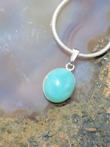 Larimar anhänger - anhänger, +