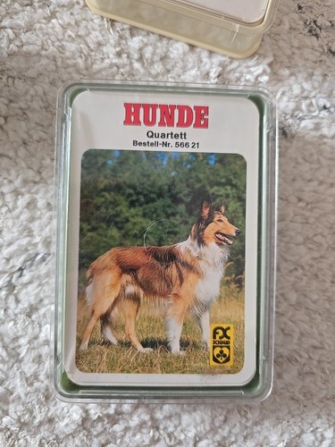 Quartett kartenspiel vintage - kartenspiel,