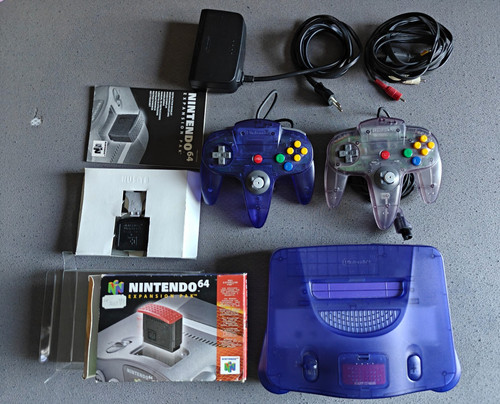 Nintendo n64 konsole - n64,