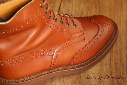 Tricker stow brown leather - tricker's,